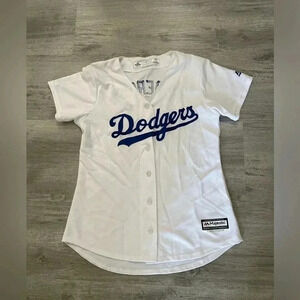 Dodgers women’s jersey size S PEDERSON 31